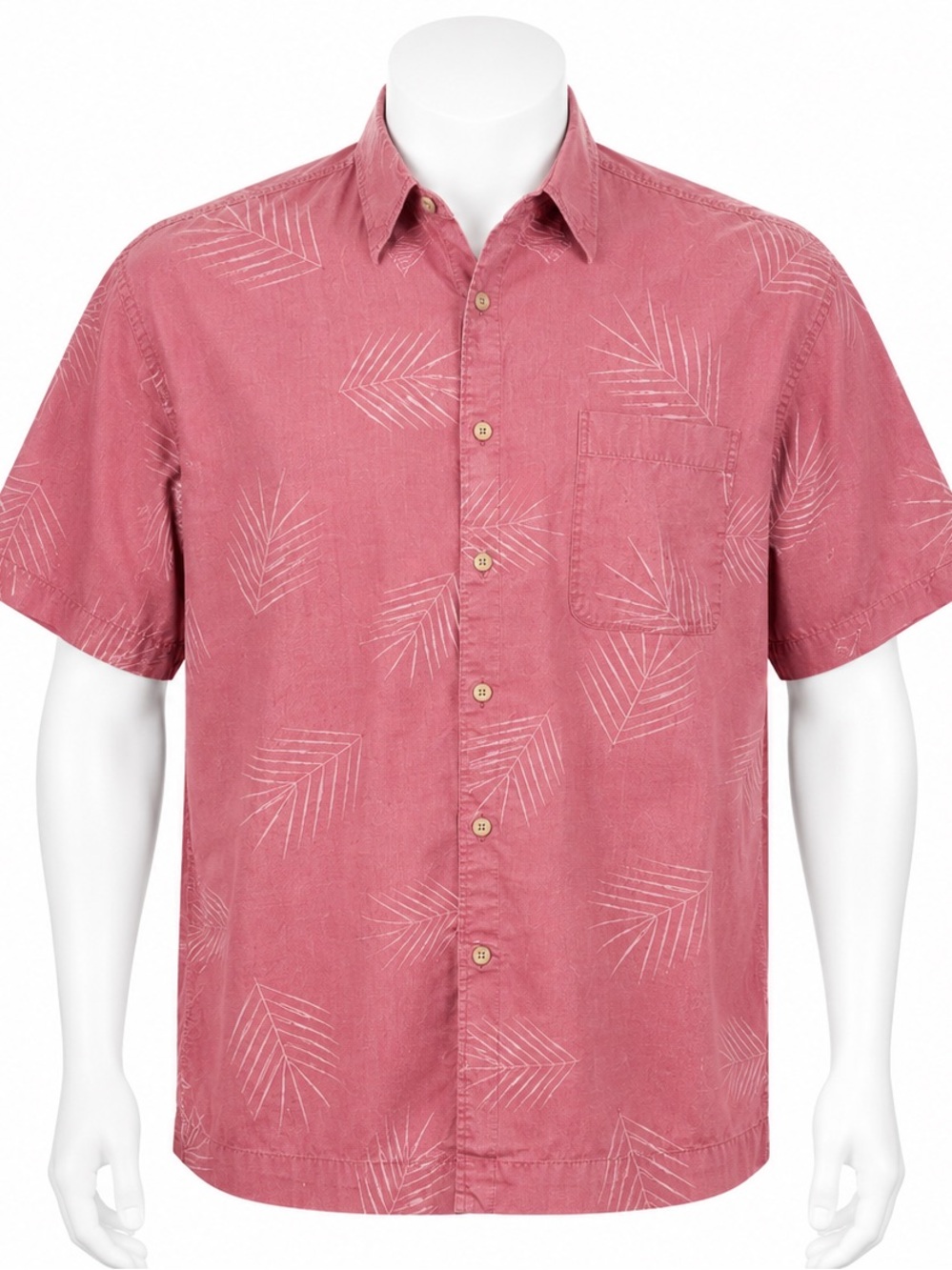 Bermuda bay Hawaiian shirt size medium 100% silk